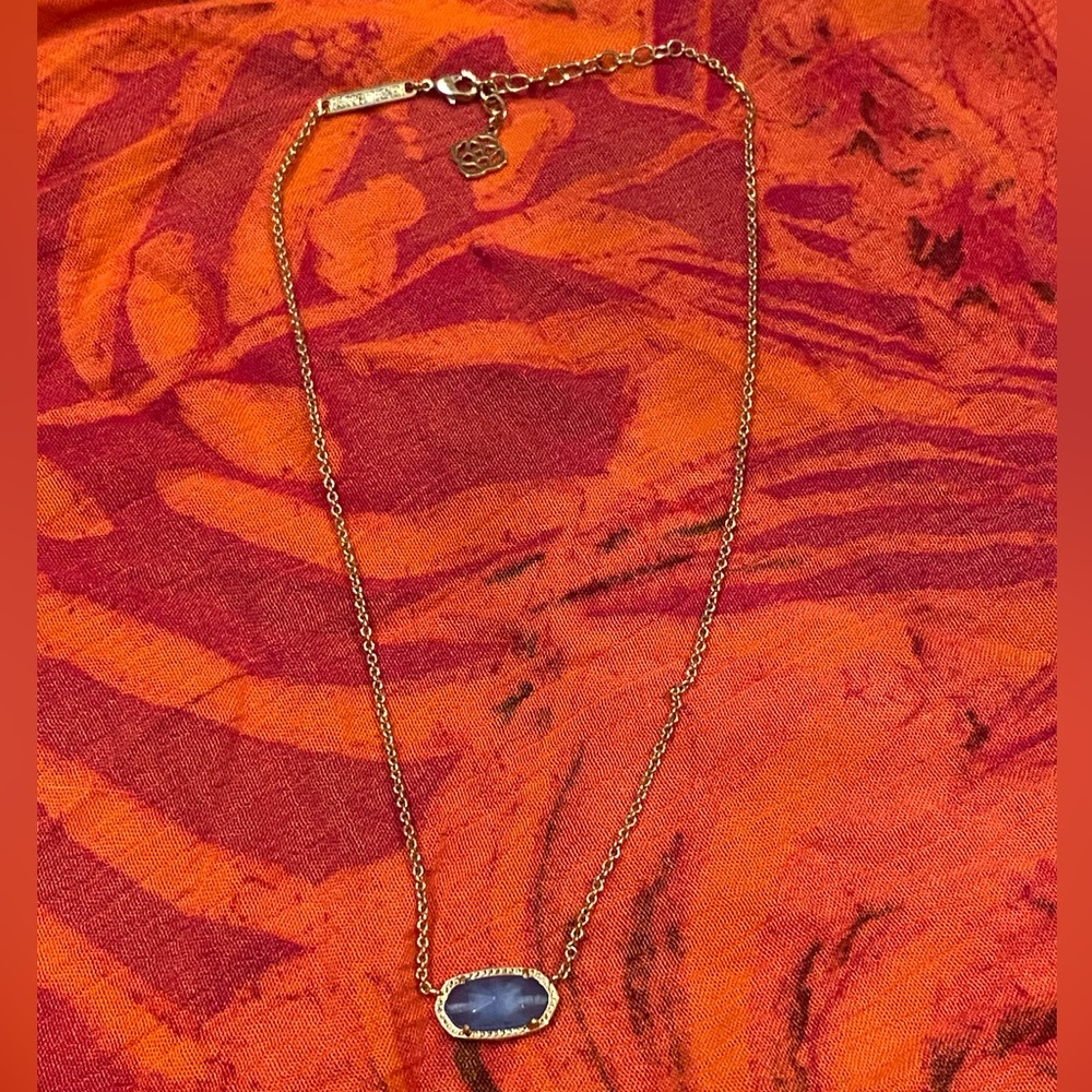 Kendra Scott Elisa Pendant Necklace 17”